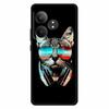 For Realme GT 6T Case Silicone Soft Lions Cat TPU Back Cover For Realme GT Neo6 Cases Protective GT6t 5G Fashion Lovely Shell
