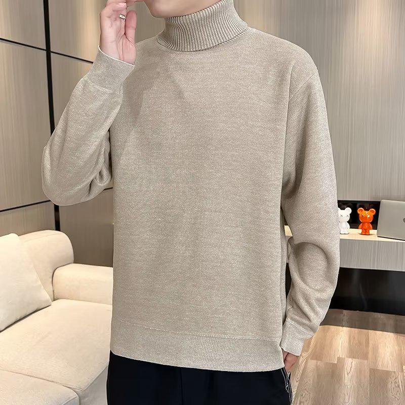 Men's Trendy High Collar Sweater for Autumn/Winter 2023
