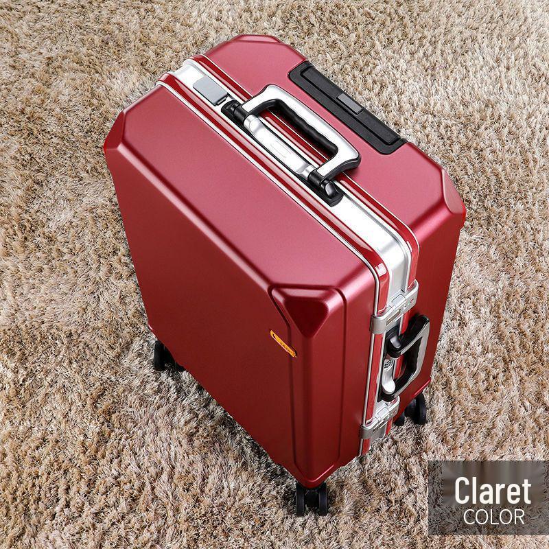 Men's Sturdy Thickened Travel Trolley Suitcase with Silent Wheels (2025 Model)