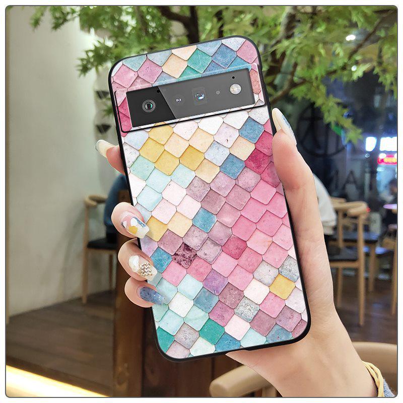 

Трендовый красный мультяшный силиконовый чехол для телефона для Google - Женский роскошный мягкий пылезащитный чехол Pixle 8A