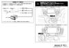 Amon AODEA Audio Navigation Installation Kit for Suzuki 2DIN Wide Vehicles S-2599