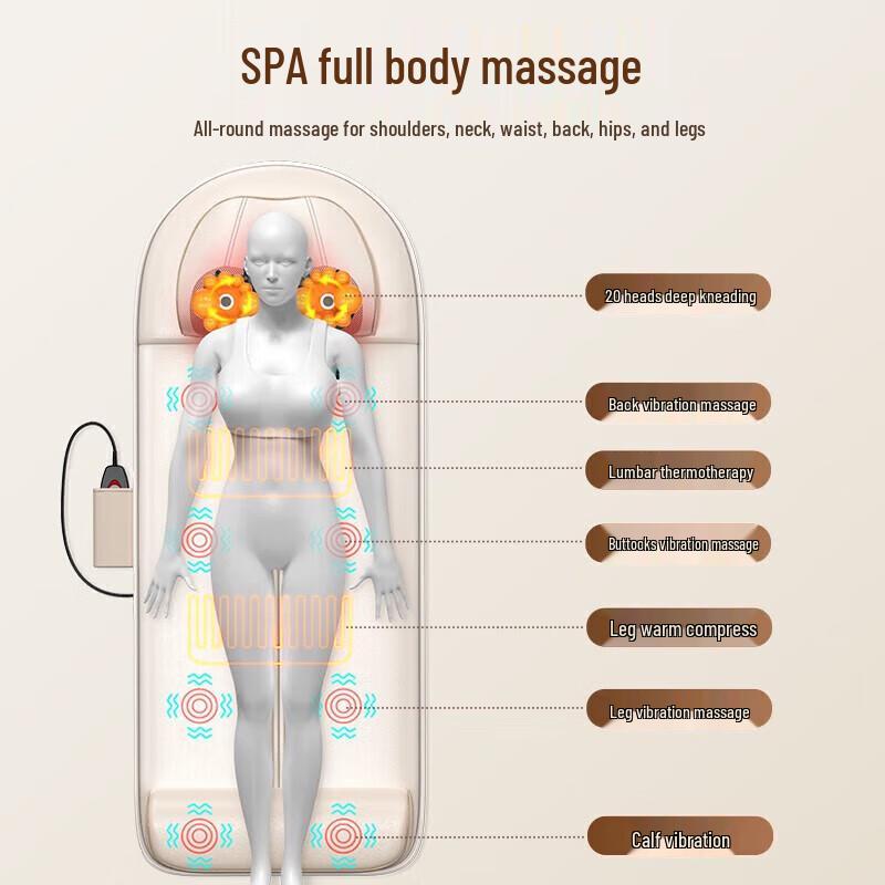 Aux Multifunctional Full Body Massage Cushion