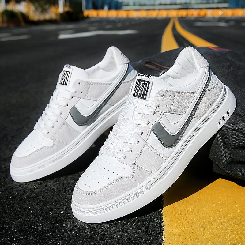 New student little white shoes spring and summer casual low-top men's board shoes versatile breathable fashion sports shoes