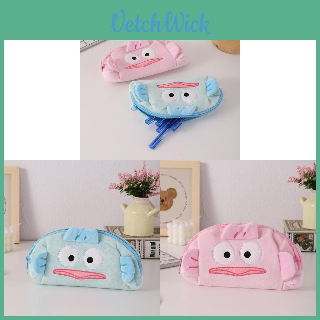 Plush Pencil Case For Girls Large Capacity Cute Kawaii Stationery Storage For School