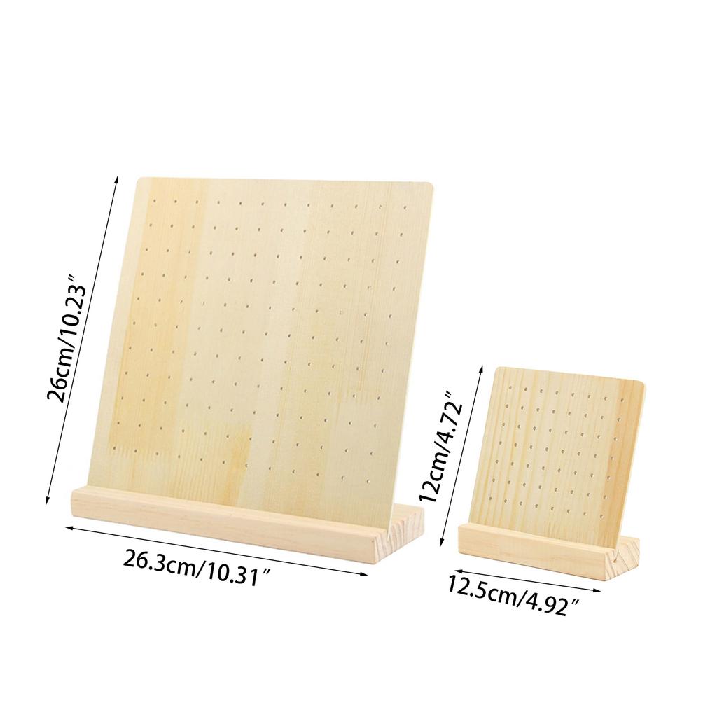 Large Capacity Earrings Stud Display Stand for Creative 56/132 Holes Earrings To
