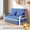 Folding Sofa Bed: Multi-Functional, Retractable, Detachable, Washable, Storage-Enhanced for Living Room & Nap Use