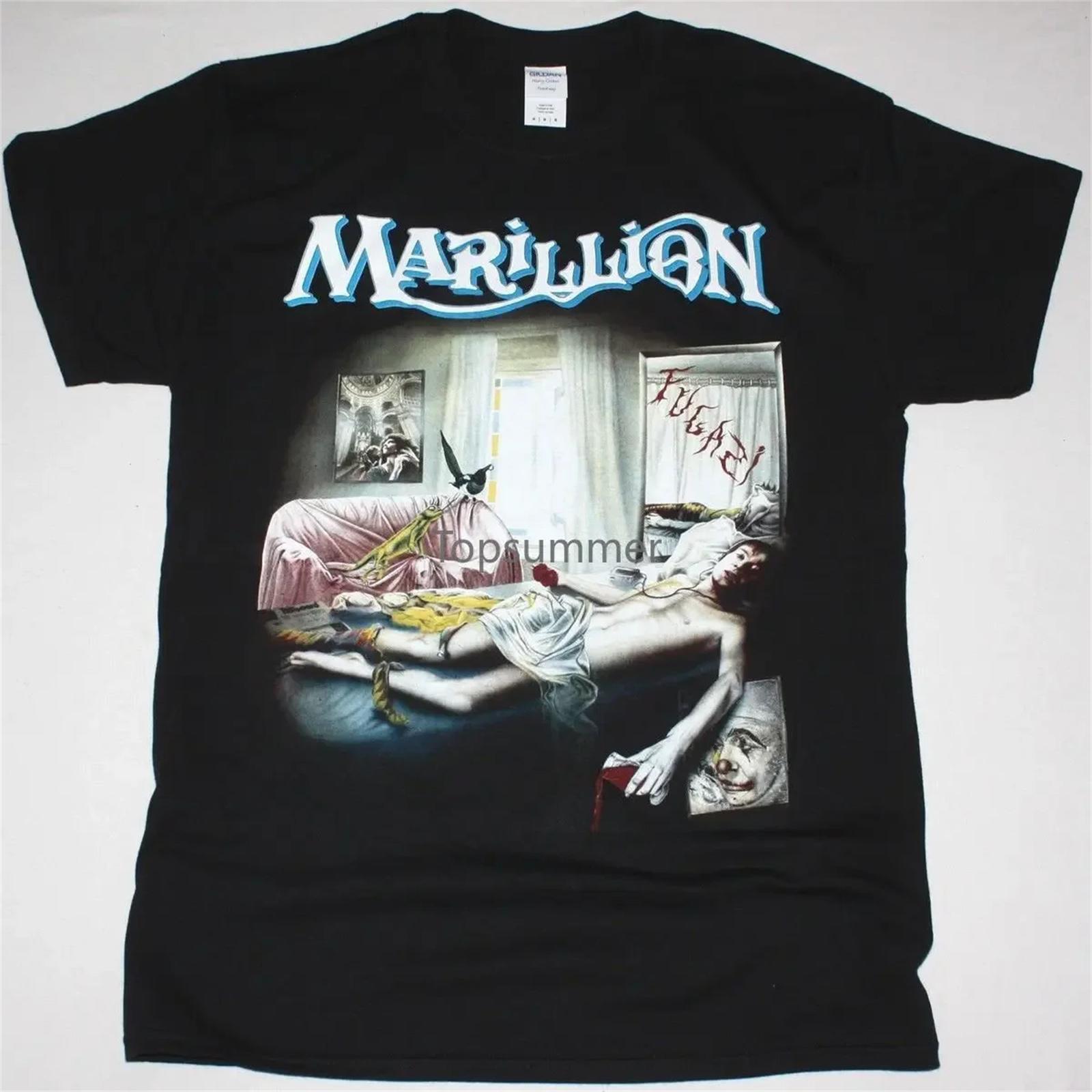 Marillion Fugazi Прогрессивный Рок Fish Big Big Train Genesis Новая Черная Футболка Продажа S