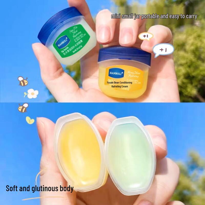 HANBOLI Moisturizing Lip Balm 4-Piece Set