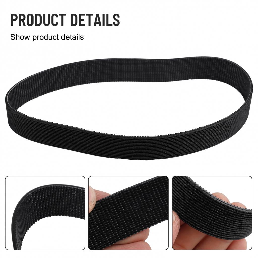 2Pcs Belt Belt Black Electric Sawing Machine High-quality
