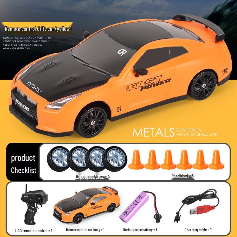 AE86 High-Speed 4WD RC Drift Racing Car - Professional Remote Control GTR Toy