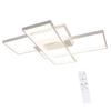 Plafonnier LED - NETTLIFE - 100 cm - 88 W - Dimmable télécommande - Blanc chaud 3000K