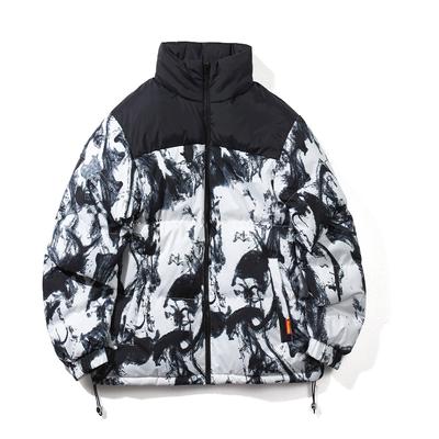 Winter Cotton Men 'S Stand -Up Collar Padded Warm Cotton Jacket