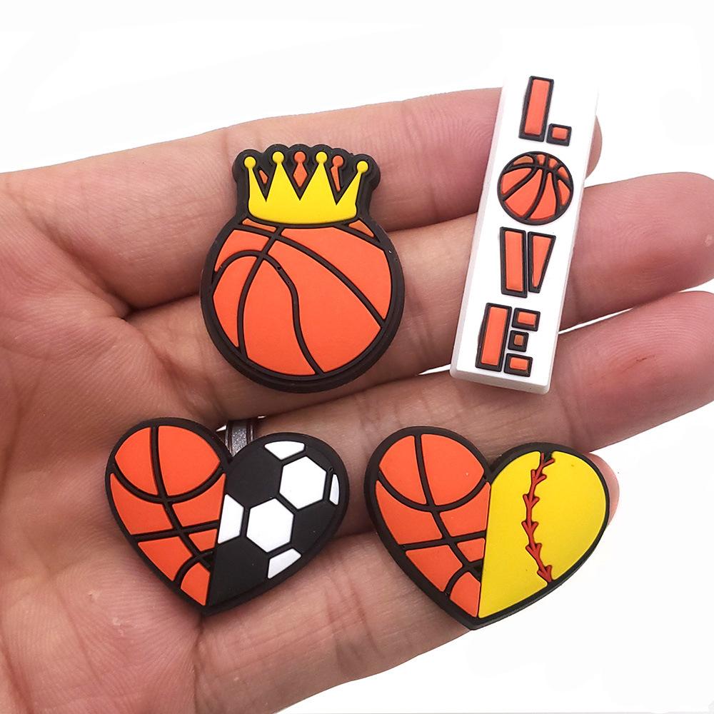 Джибитсы баскетбол basketball мяч 10 шт аксессуары крокс украшение