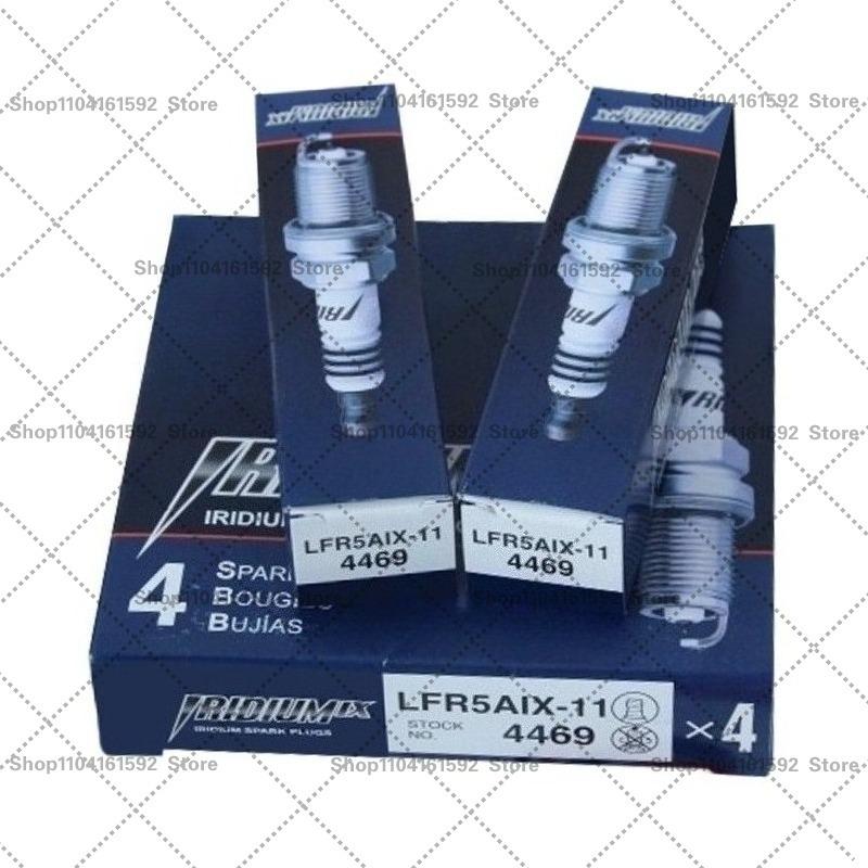 4/6 шт. LFR5AIX-11 4469 Автомобильная иридиевая свеча зажигания для Toyota Hyundai Infiniti Kia Mercury Nissan Suzuki Yamaha Scion LFR5AIX11 4PCS