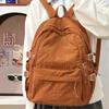 Lässiger Einfacher Rucksack College-Student Schulrucksäcke Einfarbige Leichte Rucksäcke Große Kapazität Pendeln Reisen Mochilas
