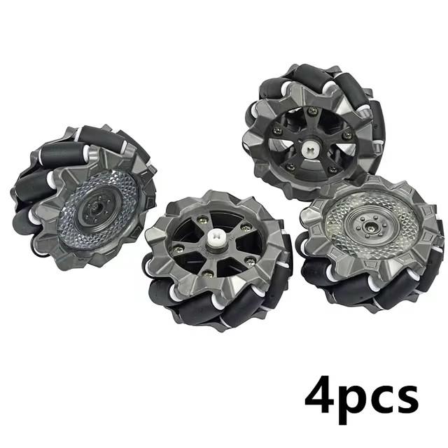 DIY Technical RC Buggy Cars Vehicle Brick Compatible Mecanum Wheels Universal Omnidirectional Tires Building Block MOC EV3 Toy