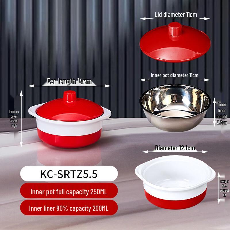 Ruhan Thickened Melamine Soup Bowl Set