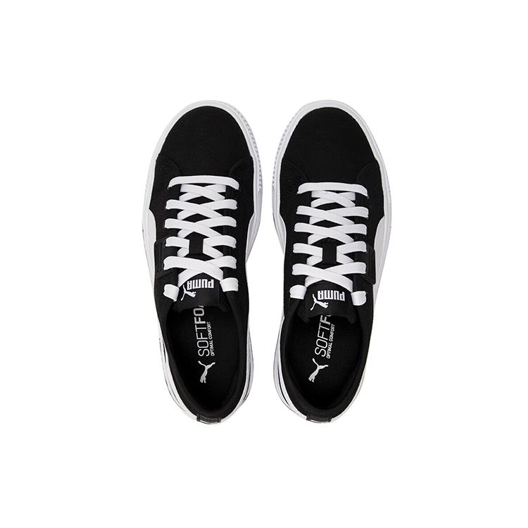 Puma Ever CV FS - Czarne Białe Sneakersy Unisex 386393-01