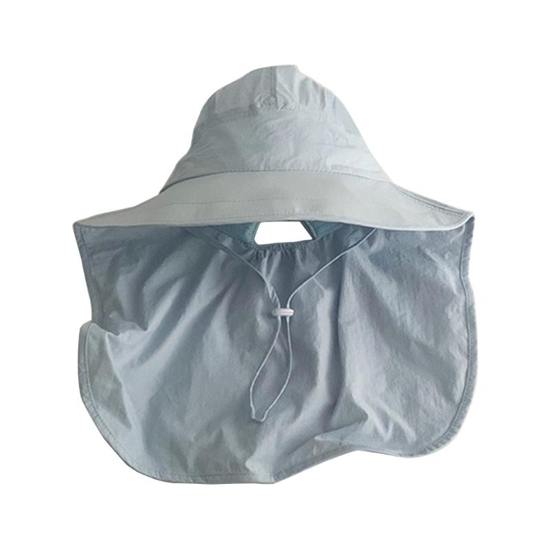 Baby Sun Hat Summer Toddler Sun Hat Breathable Baby Hat with Neck Flap Infant Baby Girl Boy Sun Hat Lightweight Swim Hat