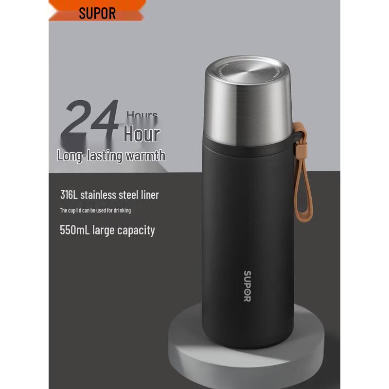 

Термофляга для путешествий SUPOR из нержавеющей стали 316L