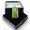 Certified Lab Created Boulder Opal 5.30 Ct Emerald Cut Fabulous Loose Gemstone