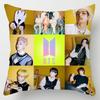 Bts Bangtan Boys Cushion Cover Decorative Soft Pillow Case Sofa Car Cover Throw