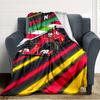 Name Custom Racing Poster Print Flannel Blanket High Quality Warm Comfortable Cover for All Seasons Perfect for Gifts Home Decor