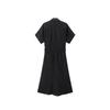 Peacebird Women's Workwear Lapel Long Summer Dress