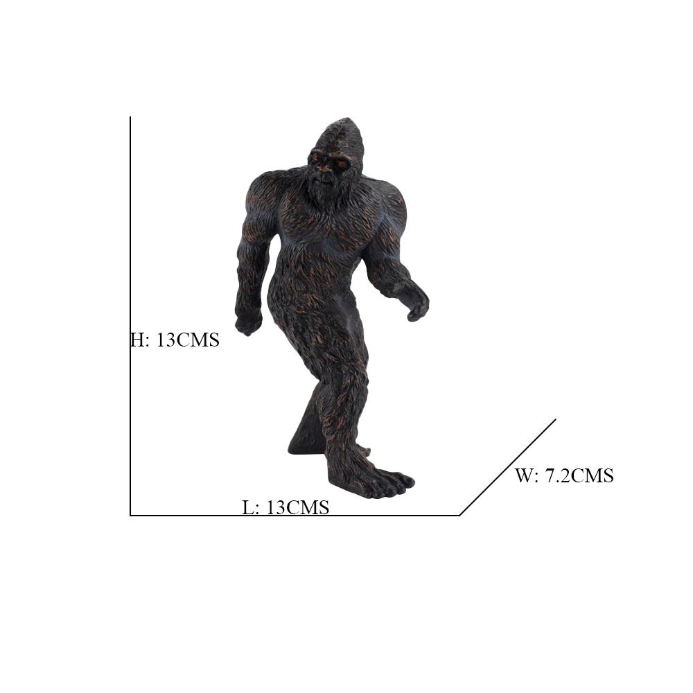 Wild Man Model Toys Ape Man Figurines Miniature People Figures Plastic Toys for Children Kids Gifts Desk Decor Collectible Games