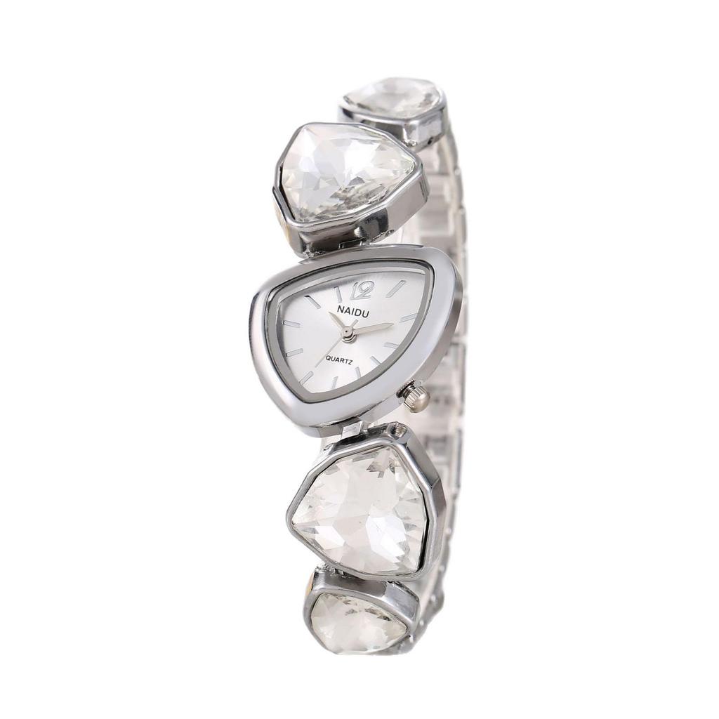 Irregular Shape Casual Easiest for Match Vintage Quartz Women Watch for Daily Wear