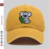 Pc Niedliches Koala-Print Baseballkappe Modisches Lässiges Design Sonnenhut Haus Freizeit Dekorative Mütze Bequem und Leicht P