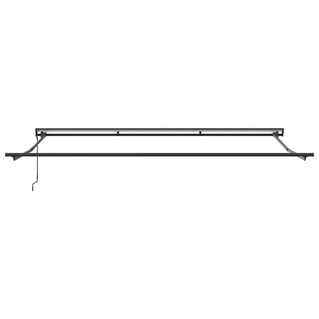 Retractable Awning Frame Cream 400 x 300 cm Polyester with PU Coating