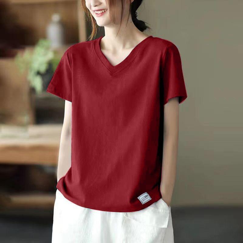 

Большая распродажа Выбор утечек Первая линия Бренд Прилавок Торговый центр Снято Этикетка Срезана Женская одежда Серое 100% Хлопок Пальто Однотонная Футболка с принтом Wine Red (paragraph pure color) M