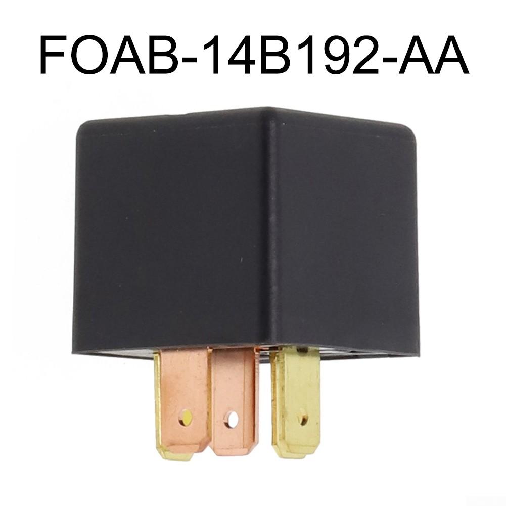 1ks Víceúčelové relé Relé ventilátoru palivového čerpadla Nové vhodné pro Ford FOAB-14B192-AA