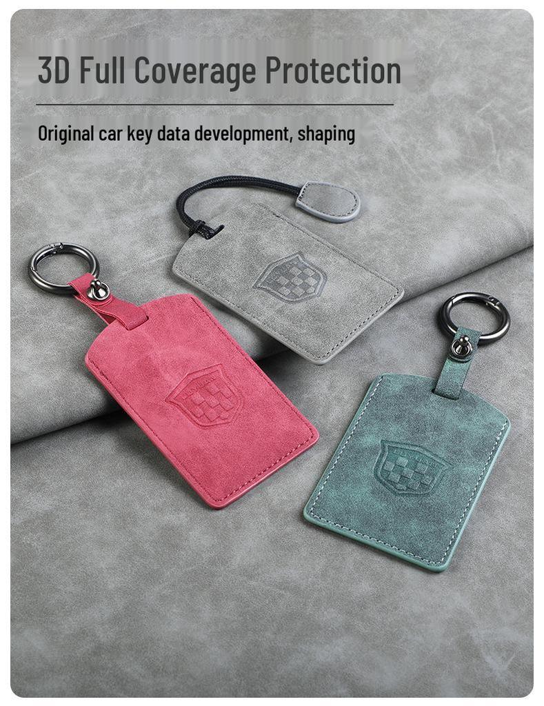 NFC Keychain and Card Holder for Luyuan Electric Vehicles - High-End, Unisex Design.