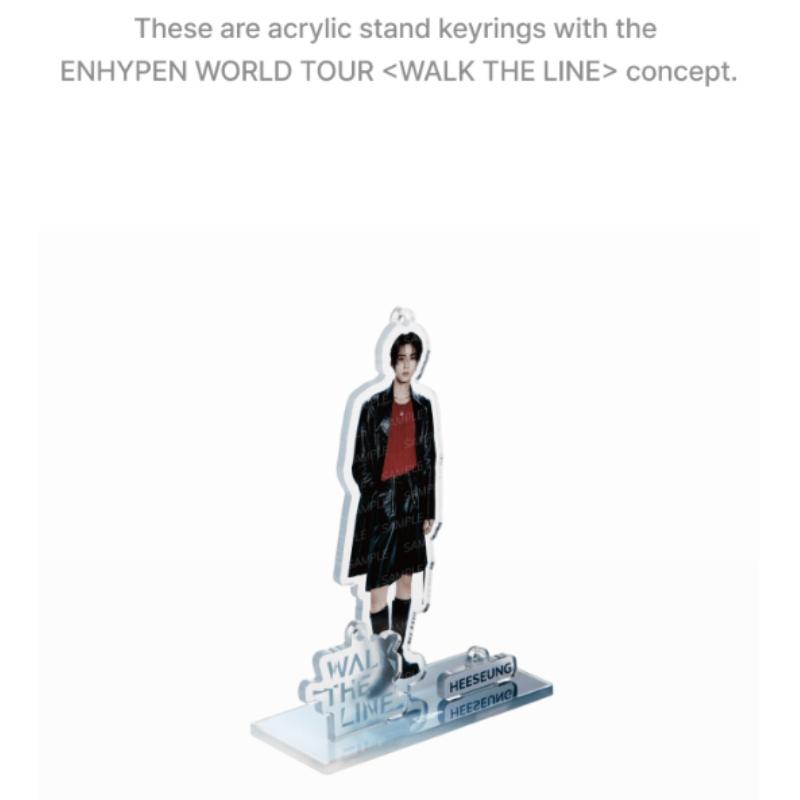 ENHYPEN Acrylic Stand Keyring