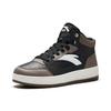 Anta High top Skateboard Shoes Men's Black/Enamel Gray/Pure White 912548938-2
