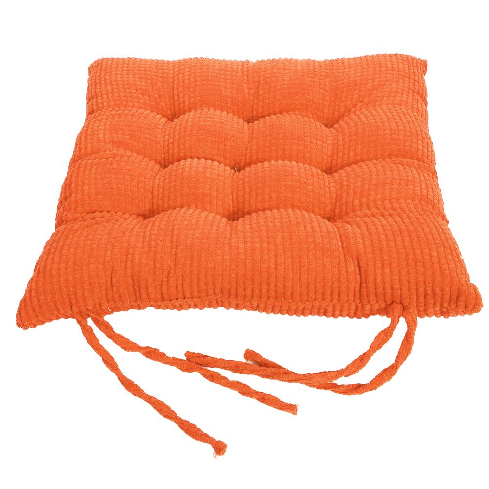 DYS Home Decor 40x40cm Pure Color Square Silná podložka na sezení Polštář Vázanka na židli