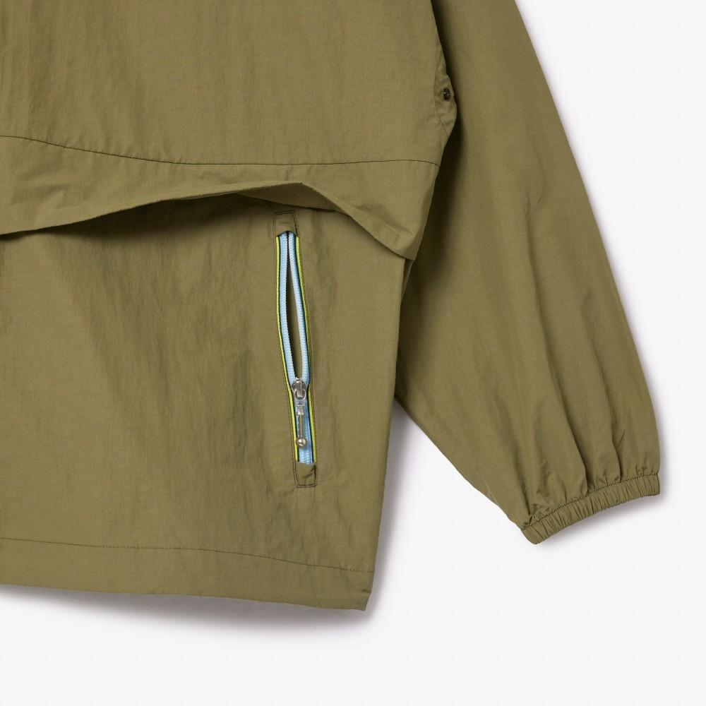 [lacoste] Men's Front Panel Cut Windbreaker BH7164-54NBMY