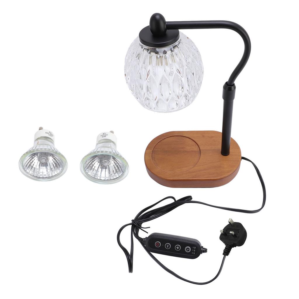 Candle Warmer Lamp with Timer Dimmable Candle Warmer Vintage Lamp Candle Heater for Bedroom Living R