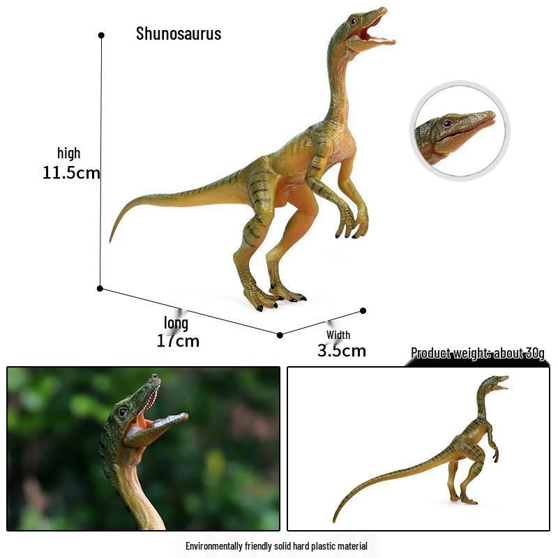 Children's Dinosaur Toy Set: King Kong, Tyrannosaurus Rex, Aurochs, Pachycephalosaurus, Spinosaurus, Therizinosaurus Model.