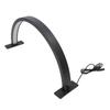 25W Desktop LED Light 3000K‑6500K Half Moon Shaped Eye Protection Eyelash Beauty Lamp Black