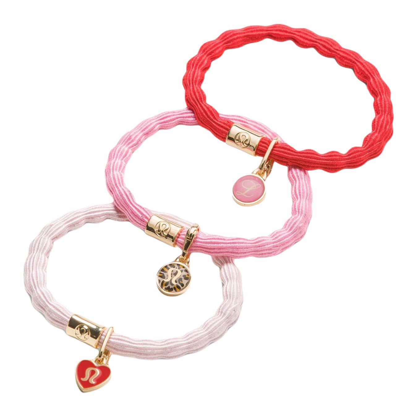 

Lululemon Fashionable Versatile Hair Tie Women accessories Pearl-Pink Cotton-Candy-Pink Oxford-Red LW9GB8S O/S,Pearl Powder/Cotton Candy Powder/Oxford Red