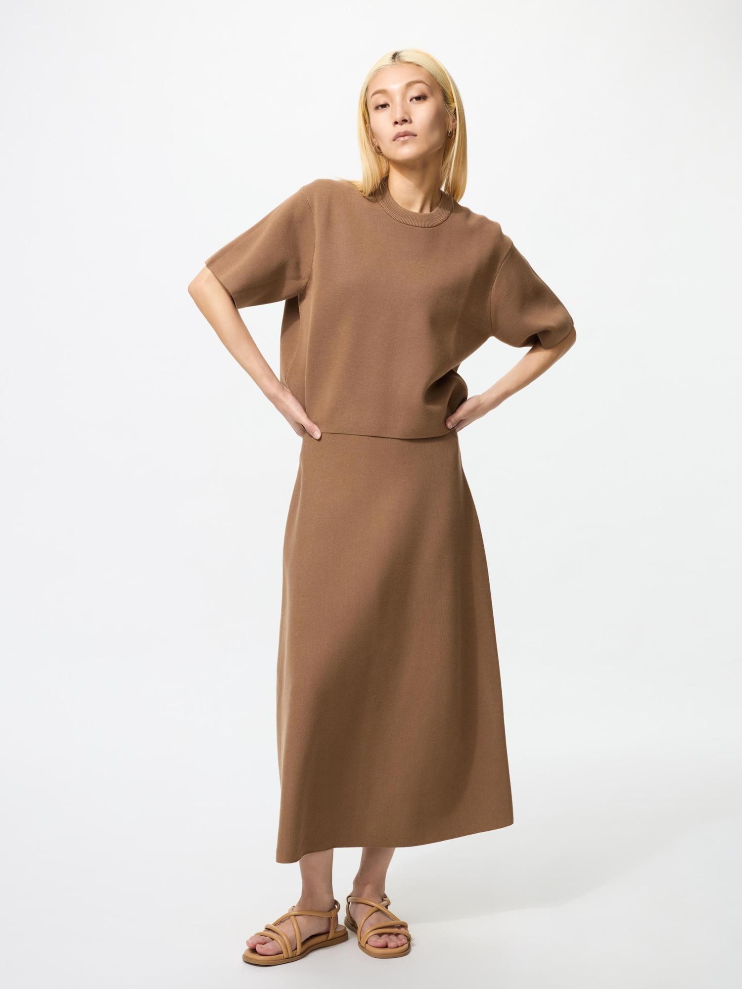 

Юбка-клеш Uniqlo Washable Milano