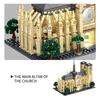 Cathédrale Notre-Dame de Paris Building MOC Toy Educational Building Block Famous Architecture Kit Children's Gift No.T2106