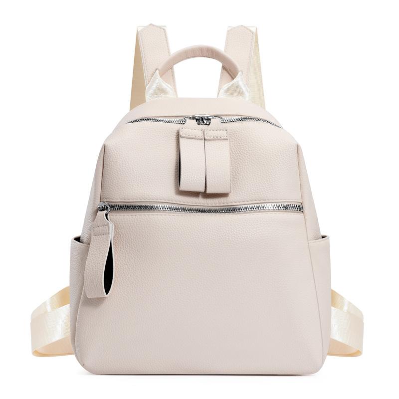 

Рюкзак для пригородных поездок, женский маленький рюкзак из искусственной кожи, школьный рюкзак белый