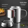 MAXCOOK MCB649 Double-Layer Stainless Steel Mug
