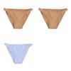 3Pcs/Set Cotton Panties Women Low Rise Briefs Female Underpants Sexy Lingerie Comfy Brazilian Panties Breathable Underwear M-XL
