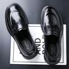 2025 Men's Casual Leather Shoes Middle-aged and Elderly Genuine Leather Men's Shoes First Layer Cowhide Lazy One-pedal Loafers Trend
