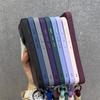 For Magsafe Translucency Contrast Lanyard Case For iPhone 17 Pro 16 15 Pro Max 14 11 12 13 Hand Wrist Strap Matte Clear Cover